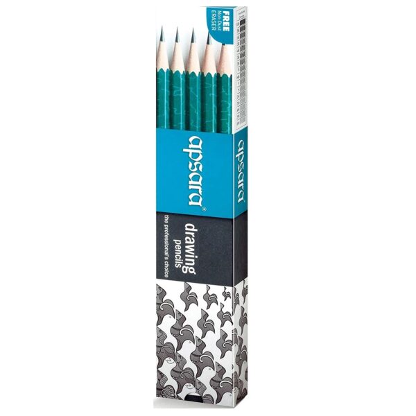 Apsara Drawing Pencil- 2h - Pack Of 5 at Rs 30.00, Apsara Pencils