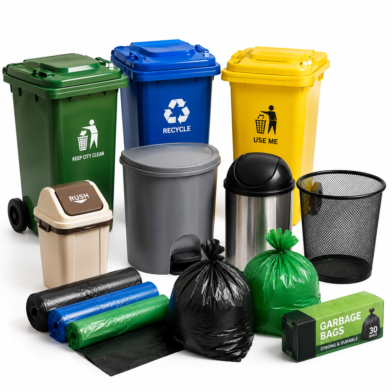Waste Bins and Bags